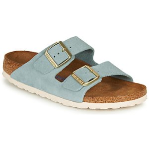 Birkenstock  ARIZONA SFB LEATHER  women's Mules / Casual Shoes in Blue
