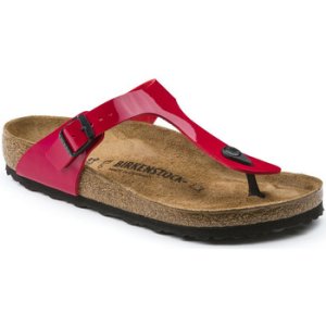 Birkenstock  Gizeh bf  women's Flip flops / Sandals (Shoes) in Red