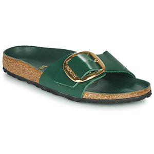 Birkenstock  MADRID BIG BUCKLE LEATHER  women's Mules / Casual Shoes in Green
