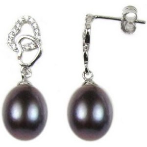 Blue Pearls  BPS 0315 Y  women's Earrings in Multicolour