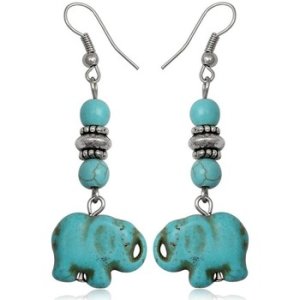 Blue Pearls  CRY 8367 T  women's Earrings in Other