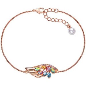 Blue Pearls  CRY E006 J  women's Bracelet in Multicolour