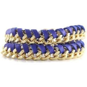 Blue Pearls  ETK 0205  women's Bracelet in Multicolour