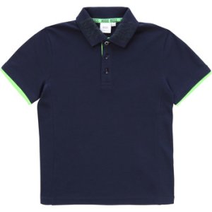 BOSS  TILOUF  boys's Children's polo shirt in Blue