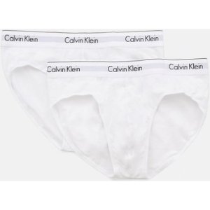 Calvin Klein Jeans  000NB1084A Slip Men Bianco  men's Underpants / Brief in White