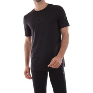 Calvin Klein Jeans  00GMS9K 183 SHORT SLEEVE TEE  men's T shirt in Black