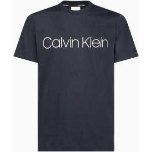 Calvin Klein Jeans  K10K104063 FRONT LOGO  men's T shirt in Blue