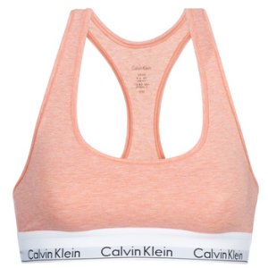 Calvin Klein Jeans  UNLINED BRALETTE  women's Sports bras in Pink