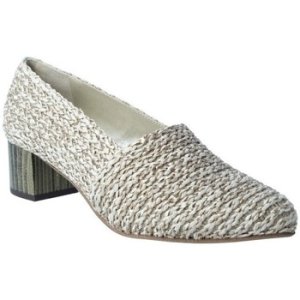Calzados Vesga  Zapatos de Rafia para Mujer de Baton Rouge 37478C93  women's Loafers / Casual Shoes in Gold