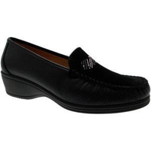 Calzaturificio Loren  LOK39471ne  women's Loafers / Casual Shoes in Black