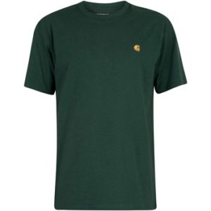 Carhartt Work In Progress  Chase T-Shirt  men's T shirt in Green