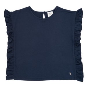 Carrément Beau  KAMILLIA  girls's Children's T shirt in Blue