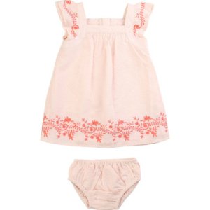 Carrément Beau  LORI  girls's Children's dress in Pink