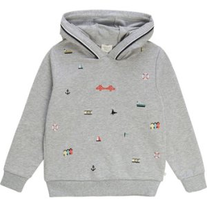 Carrément Beau  MARTINE  boys's Children's sweatshirt in Grey