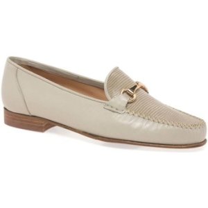 Charles Clinkard  Charm Womens Moccasins  women's Loafers / Casual Shoes in Beige