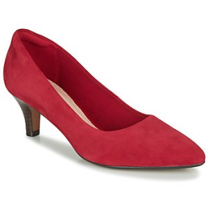 Clarks  LINVALE JERICA  women's Court Shoes in Red