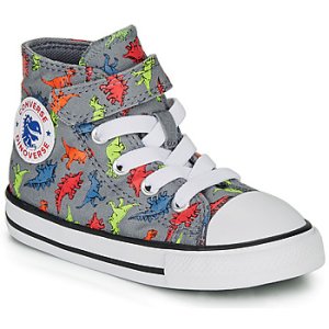 Converse  CHUCK TAYLOR ALL STAR 1V DINOVERSE HI  boys's Children's Shoes (High-top Trainers) in Grey
