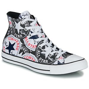 Converse  CHUCK TAYLOR ALL STAR LOGO PLAY  men's Shoes (High-top Trainers) in Black