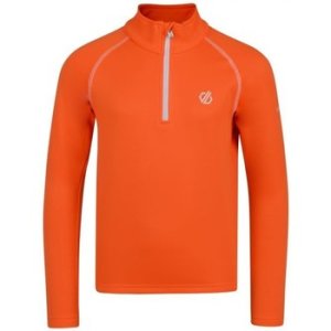 Dare 2b  Consist Core Stretch Half Zip Midlayer Orange  boys's Children's sweatshirt in Orange