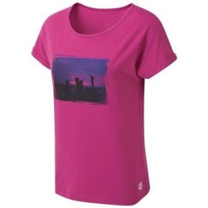 Dare 2b  Improve Graphic T-Shirt Pink  women's  in Pink