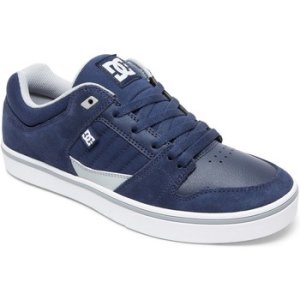 DC Shoes  Navy-Blue-White Course 2 Shoe  men's Shoes (Trainers) in Black. Sizes available:6