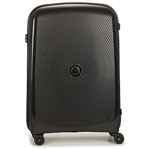 Delsey  72 CM 4 DOUBLE WHEELS TROLLEY CASE  women's Hard Suitcase in Black