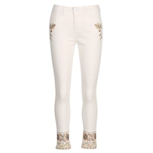 Desigual  SARI WHITE  women's Jeans in White