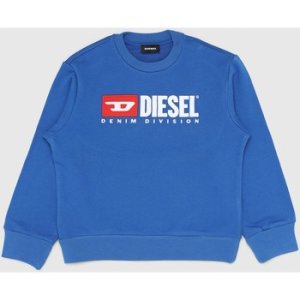 Diesel  00j48E 0IAJH SCREWDIVISION SWEATER Unisex Boys ROYAL  boys's Children's sweatshirt in Blue