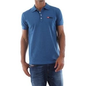 Diesel  00SY86 0BAWH - T-WEET  men's Polo shirt in Blue. Sizes available:UK M