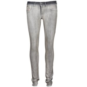 Diesel  LIVIER  women's Skinny Jeans in Grey