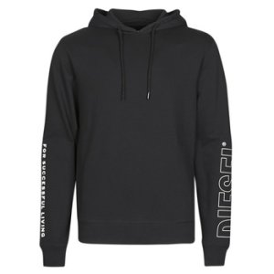 Diesel  UMLT-BRANDON  men's Sweatshirt in Black