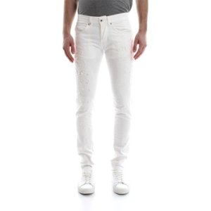 Dondup  GEORGE UP232 BS015X  men's Trousers in White
