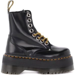 Dr Martens  Jadon Max amphibious boot made of black leather  women's Low Ankle Boots in Black