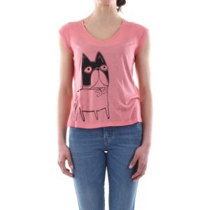 Elisabetta Franchi  MA11692E3  women's T shirt in Pink