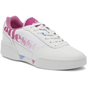 Ellesse  Piacentino Womens White / Super Pink Trainers  women's Trainers in White