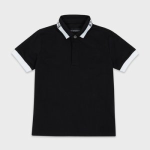 Emporio Armani  Anael  boys's Children's polo shirt in Black
