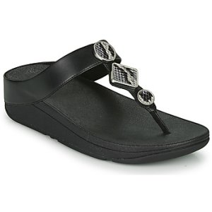 FitFlop  LEIA TOE-THONGS  women's Flip flops / Sandals (Shoes) in Black