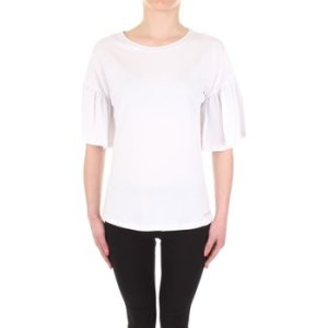 Fly Girl  10454-01 Short sleeve Women Bianco  women's T shirt in White