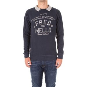 Fred Mello  FM18W05FG Crewneck  Men Blu  men's Sweatshirt in Blue