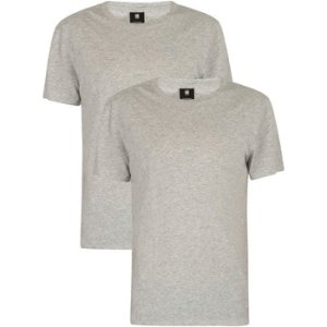 G-Star Raw  2 Pack Crew T-Shirt  men's T shirt in Grey