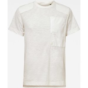 G-Star Raw  D12859 B136 ARRIS  men's T shirt in White