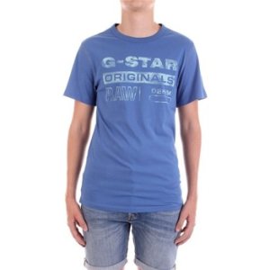 G-Star Raw  D17105-336 Short sleeve Men Azzurro  men's T shirt in Blue