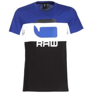 G-Star Raw  GRAPHIC 41 R T  men's T shirt in Black