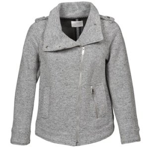 Gas  CRISSY  women's Coat in Grey