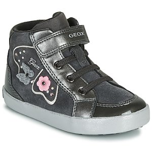 Geox  B KILWI GIRL  girls's Children's Shoes (High-top Trainers) in Grey