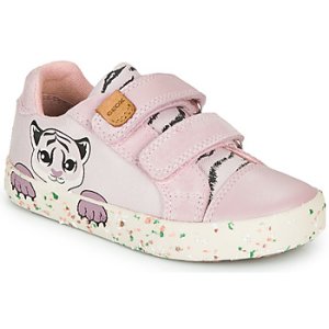 Geox  B KILWI GIRL  girls's Children's Shoes (Trainers) in Pink