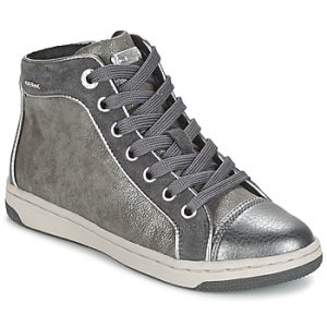 Geox  CREAMY  girls's Children's Shoes (High-top Trainers) in Grey