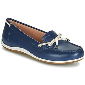 Geox  D VEGA MOC  women's Loafers / Casual Shoes in Blue