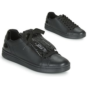 Geox  J DJROCK GIRL  girls's Children's Shoes (Trainers) in Black