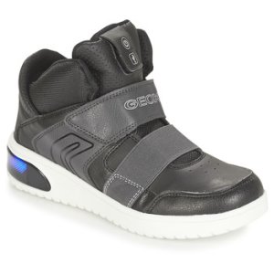 Geox  J XLED BOY  boys's Children's Shoes (High-top Trainers) in Black